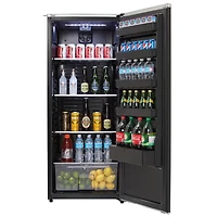 11 Cu. Ft. Black Compact Refrigerator - OPEN BOX