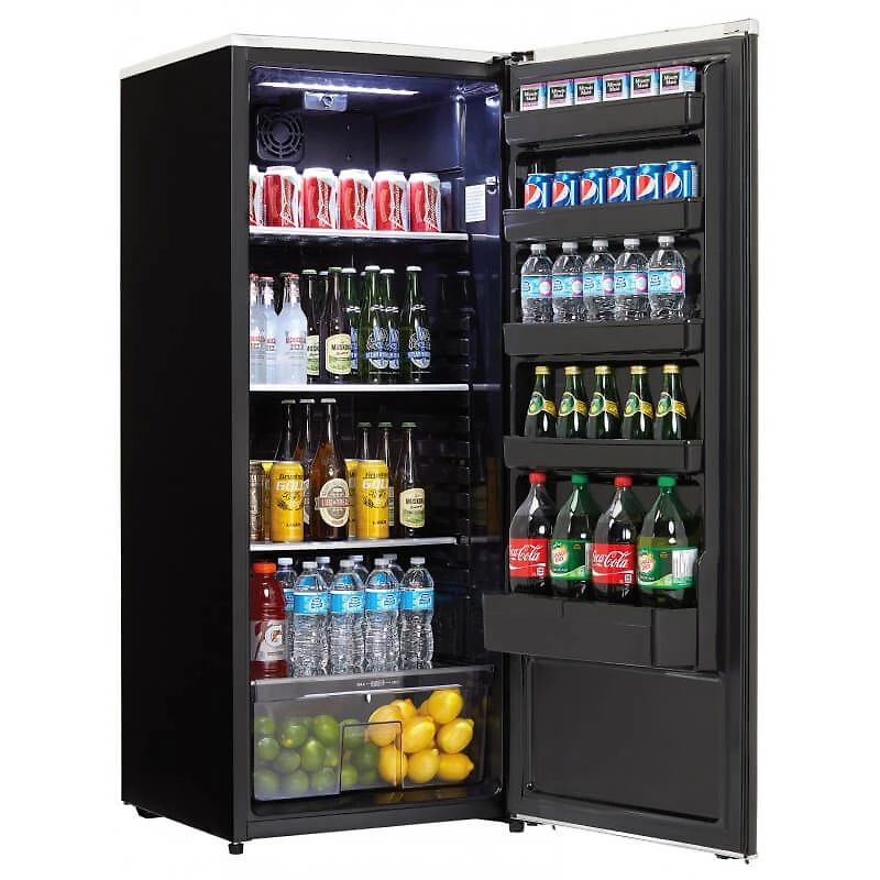 11 Cu. Ft. Black Compact Refrigerator - OPEN BOX