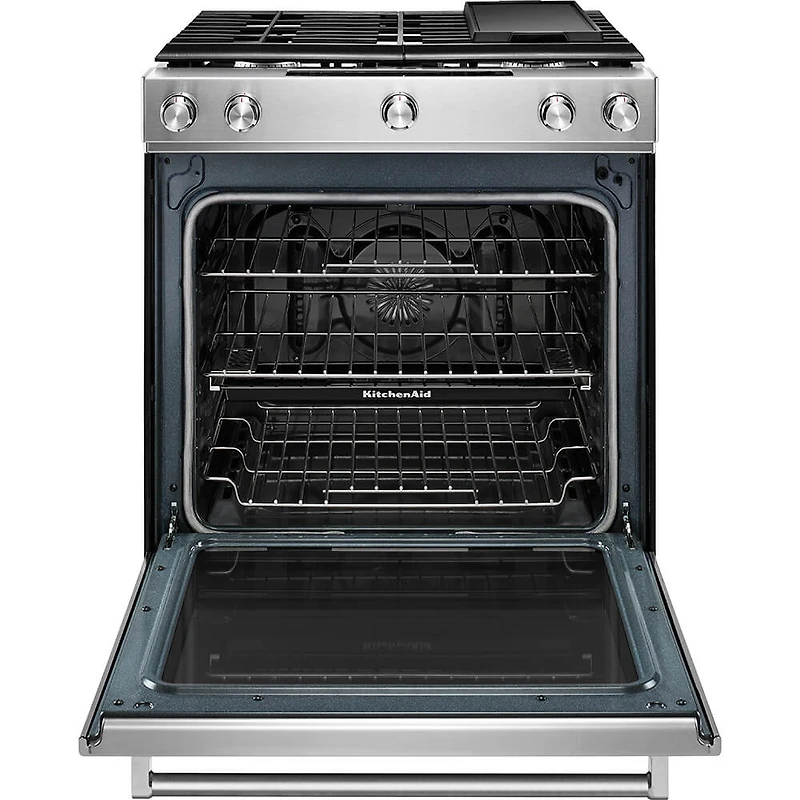 6.4 Cu. Ft. 5 Element Stainless Slide-in Range - OPEN BOX