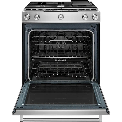 6.4 Cu. Ft. 5 Element Stainless Slide-in Range - OPEN BOX