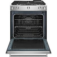 6.4 Cu. Ft. 5 Element Stainless Slide-in Range - OPEN BOX