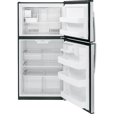 21 Cu. Ft. Stainless Top Freezer Refrigerator