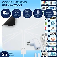 FlatWave Amped Digital Indoor HDTV Antenna