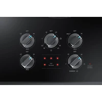 36 inch Black Stainless 5 Burner Electric Cooktop