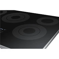 inch Stainless 5 Burner Electric Cooktop