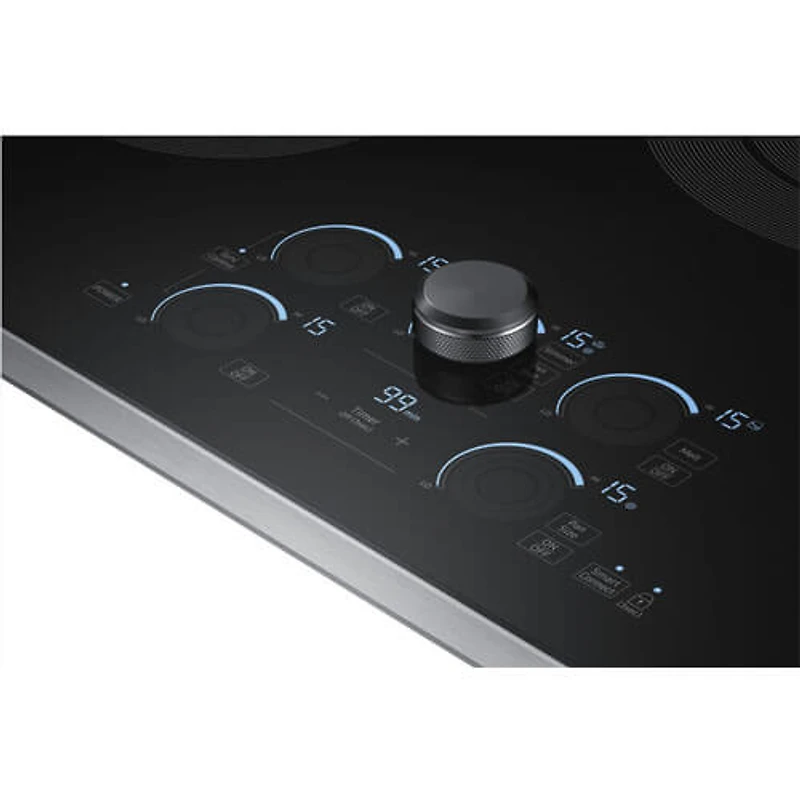 inch Stainless 5 Burner Electric Cooktop