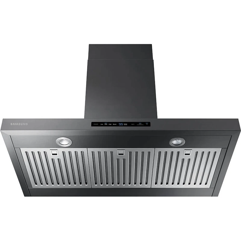 36 inch Black Stainless Wall Mount Chimney Range Hood - OPEN BOX