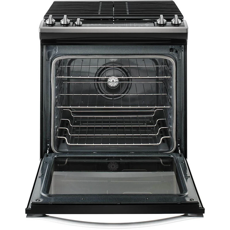 5.8 Cu. Ft. Stainless Steel Slide-In Gas Range - OPEN BOX