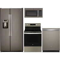 4 Pc. Slate Side-by-Side Kitchen Package