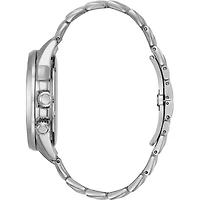 Mens Calendrier Eco-Drive Stainless Steel Watch