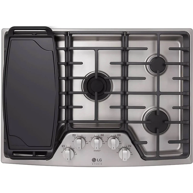 30 inch 5 Burner Stainless Gas Cooktop - OPEN BOX