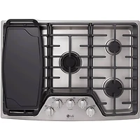 30 inch 5 Burner Stainless Gas Cooktop - OPEN BOX