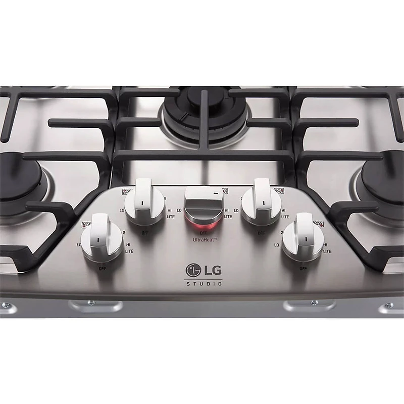 30 inch 5 Burner Stainless Gas Cooktop - OPEN BOX