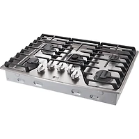 30 inch 5 Burner Stainless Gas Cooktop - OPEN BOX