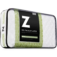 Z Zoned Gel Talalay Latex Firm Pillow - Queen - OPEN BOX
