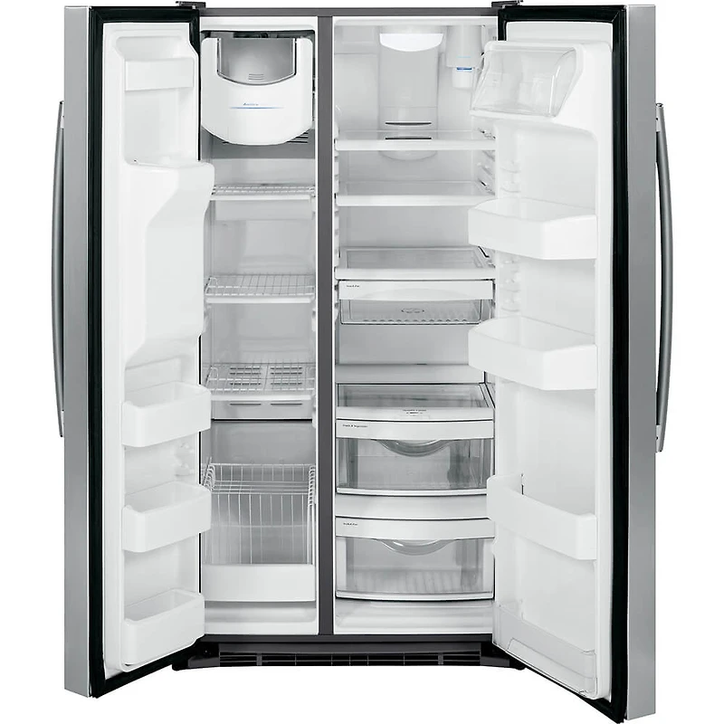 25 Cu. Ft. Stainless Side-by-Side Refrigerator