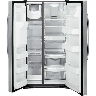 25 Cu. Ft. Stainless Side-by-Side Refrigerator