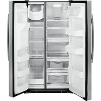 25 Cu. Ft. Stainless Side-by-Side Refrigerator