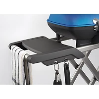 TravelQ 285 Scissor Cart Portable Grill - Blue - OPEN BOX