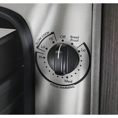 30 inch Stainless Slow Cook Warming Drawer with PrintShield™ Finish