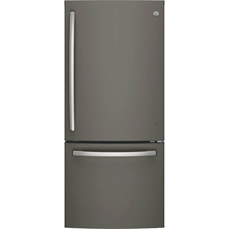 21 Cu. Ft. Slate Bottom Freezer Refrigerator