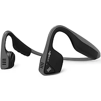 Trekz Titanium Wireless Bone-Conduction Headphones - Gray - OPEN BOX