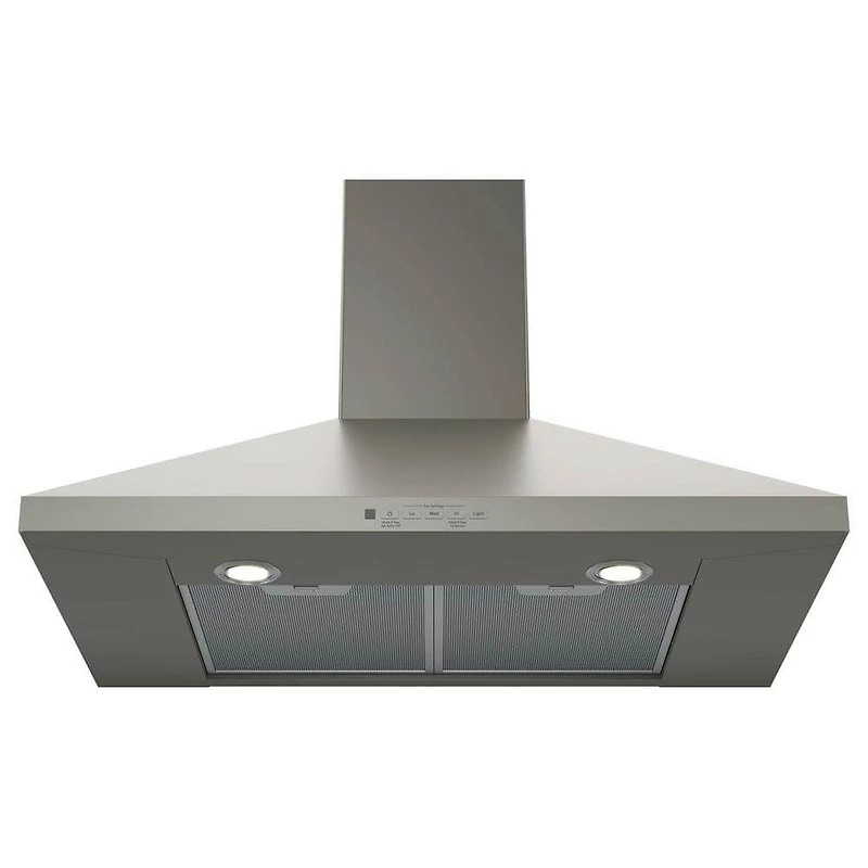 Slate Wall-Mount Pyramid Chimney Hood