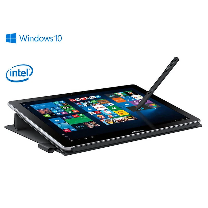 12 inch i5, 4GB, 128GB SSD, Windows 10 2-in-1 Galaxy Book - Silver - OPEN BOX