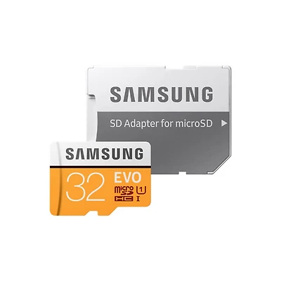32GB MicroSDXC EVO Memory Card w/ Adapter - OPEN BOX