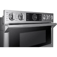 30 inch Stainless Smart Convection Wall Oven and Microwave Combination