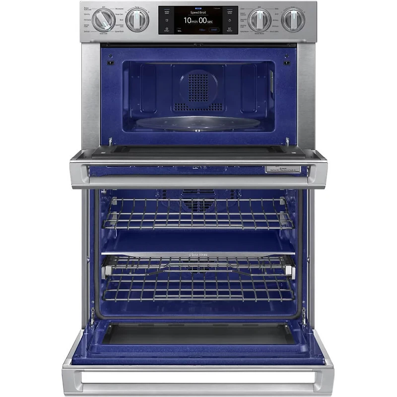 30 inch Stainless Smart Convection Wall Oven and Microwave Combination