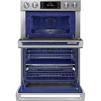 30 inch Stainless Smart Convection Wall Oven and Microwave Combination