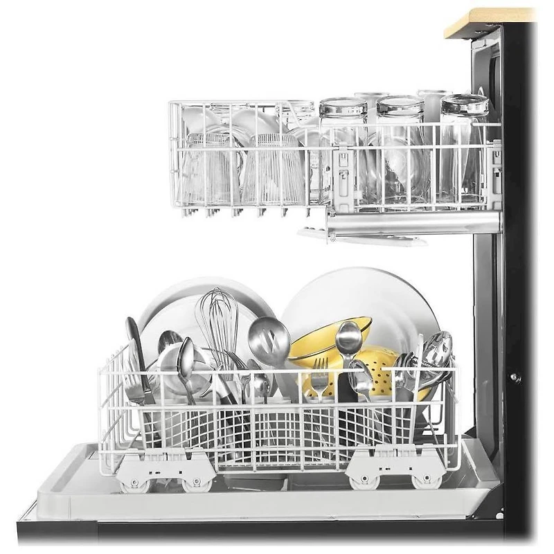 Portable Full Console Tall Tub Black Dishwasher