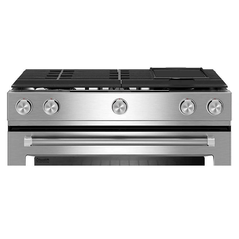 6.5 Cu. Ft. Slide-In Stainless Steel Gas Range