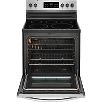 5.3 Cu. Ft. Freestanding Stainless Steel Electric Range - OPEN BOX