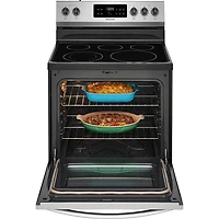 5.3 Cu. Ft. Freestanding Stainless Steel Electric Range - OPEN BOX