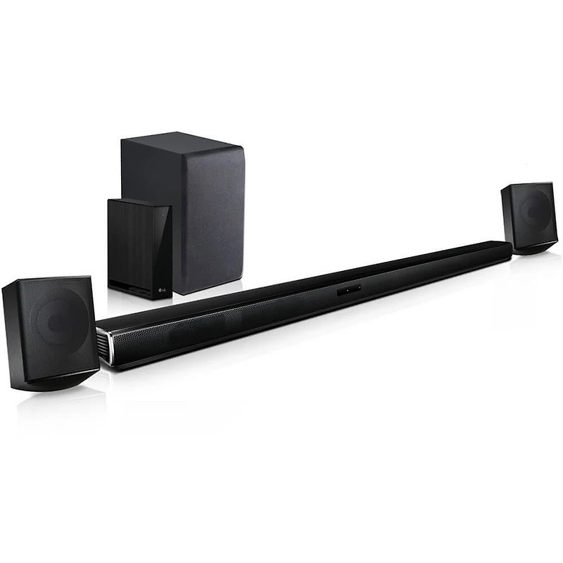 4.1 ch Sound Bar Surround System with Wireless Surround Sound Speakers OPEN BOX