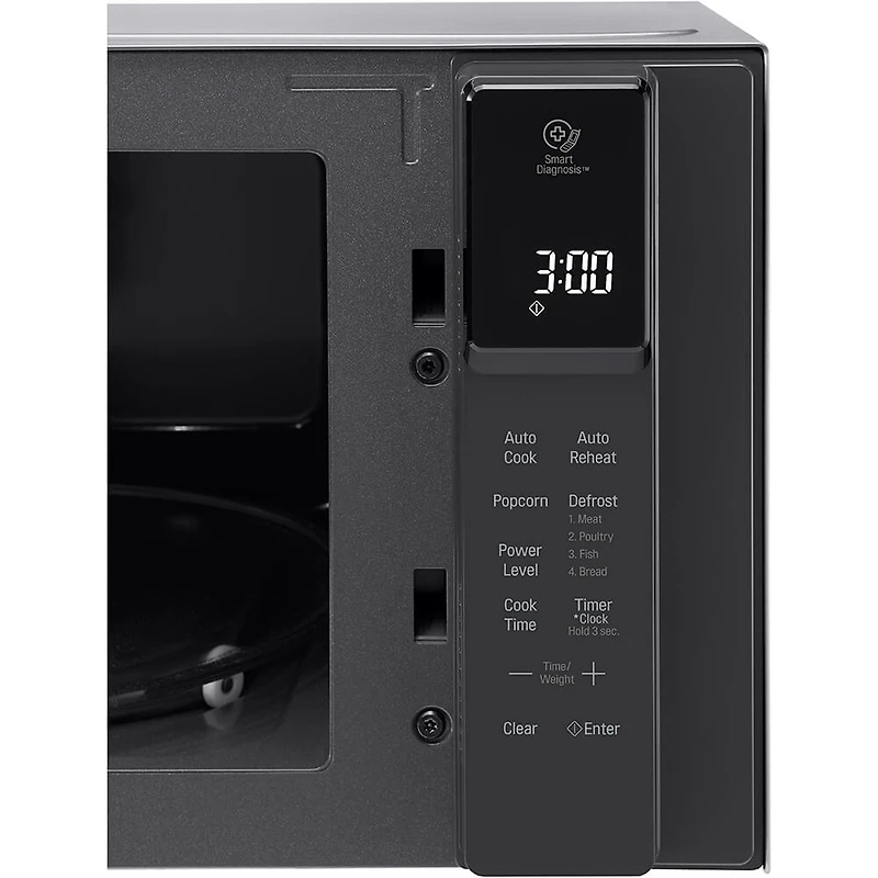0.9 Cu. Ft. Stainless Steel Compact Microwave  - OPEN BOX