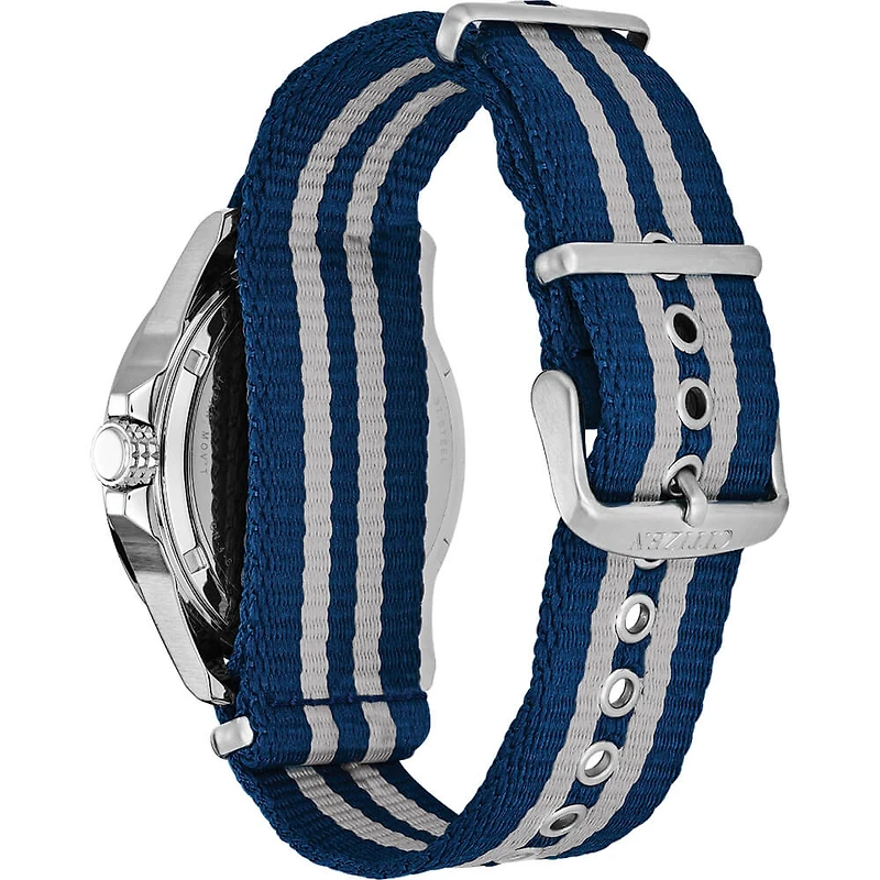 Mens PRT Stainless Steel Eco-Drive Watch - OPEN BOX