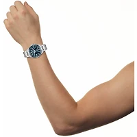 Mens Ti+IP Stainless Steel Eco-Drive Casual Watch