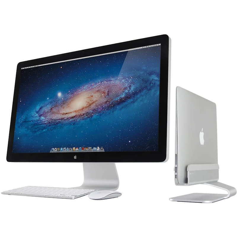 mTower Vertical Laptop Stand - Silver - OPEN BOX