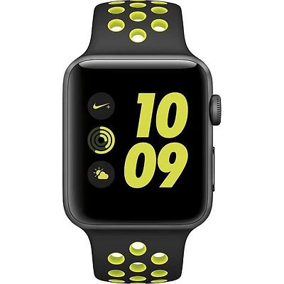 Smart Watch Nike+ 42mm Black/Volt Aluminum Case - OPEN BOX