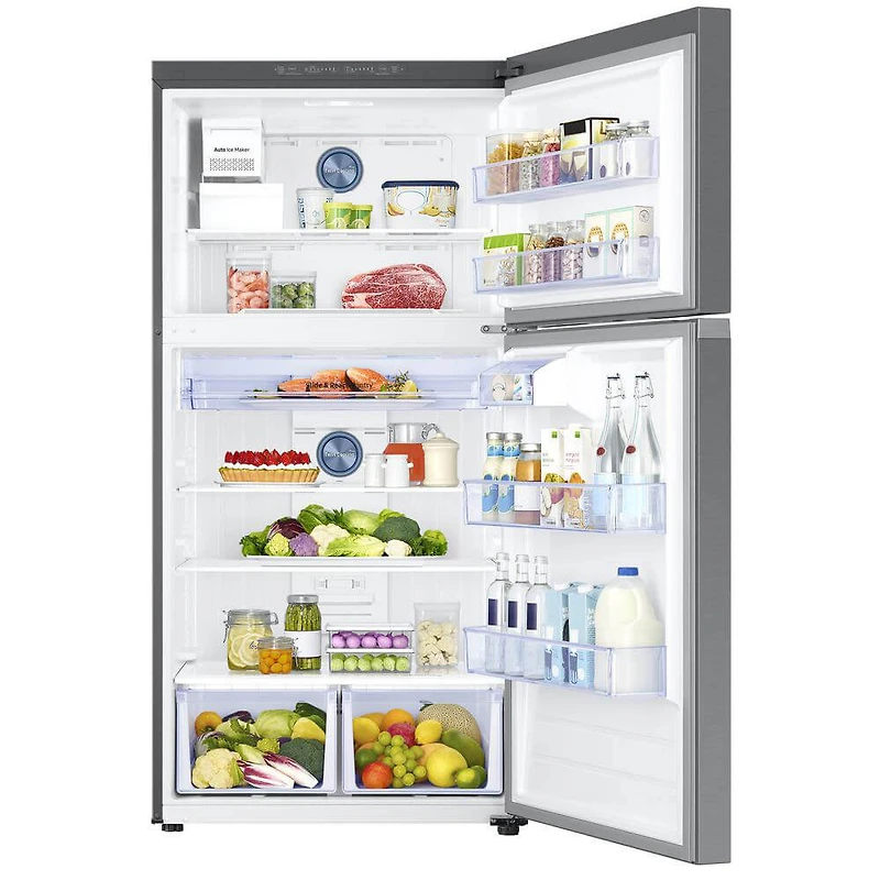 21.1 Cu. Ft. Stainless Steel Top Freezer Refrigerator