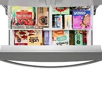 25 Cu. Ft Stainless Steel French Door Refrigerator - OPEN BOX