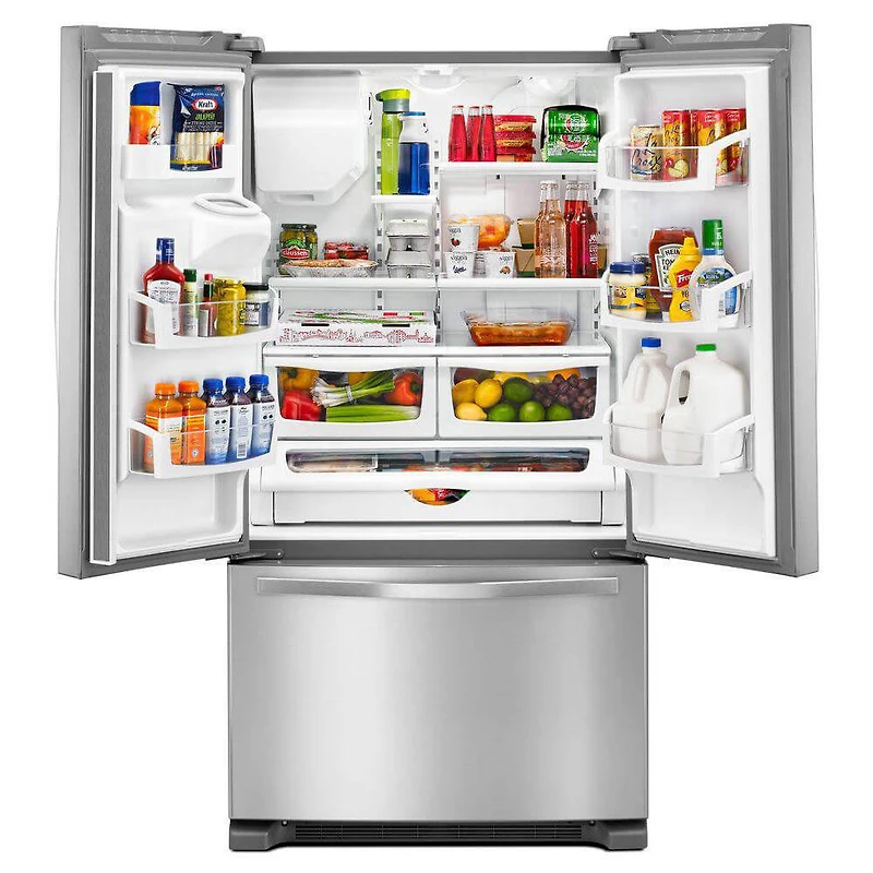 25 Cu. Ft Stainless Steel French Door Refrigerator - OPEN BOX