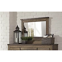 Trinell Bedroom Dresser Mirror - Brown