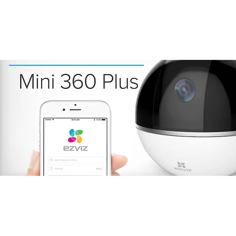 Mini 360 Plus Home Security Camera - OPEN BOX