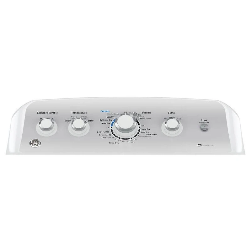 7.2 Cu. Ft. White Gas Dryer