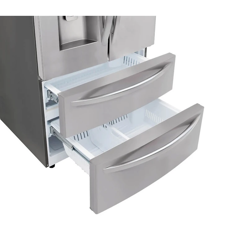 28 cu.ft. 4-Door French Door Refrigerator - Stainless Steel - OPEN BOX