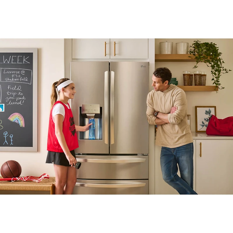 28 cu.ft. 4-Door French Door Refrigerator - Stainless Steel - OPEN BOX